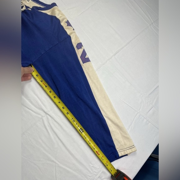 Vtg 1970’s Rare Authentic Toronto Maple Leafs Darryl Sittler Maska Jersey Sz S - Picture 14 of 16